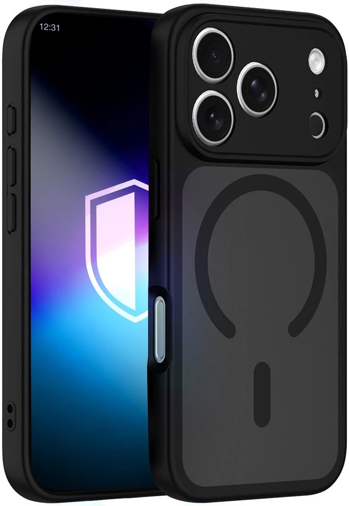 Nezatříděno 3mk Misty MagCase dėklas iPhone 17 Pro Max telefonui – juodas