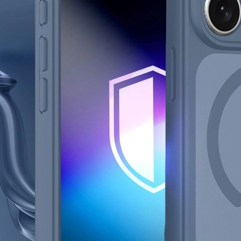 3mk Misty MagCase dėklas, skirtas iPhone 16 Pro – Mėlynas