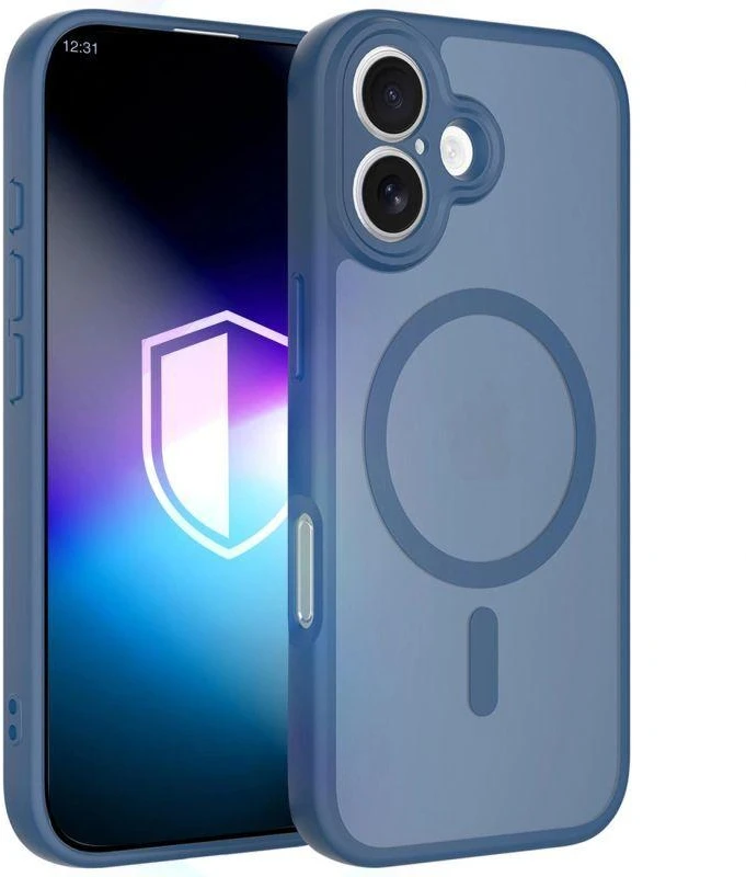 3MK Misty MagDėklas Dėklas iPhone 17 Mėlynas
