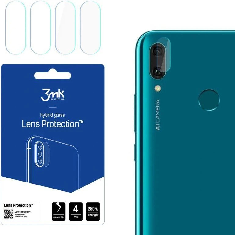 3Mk apsauga 3mk objektyvo apsauginis kameros stiklas, skirtas Huawei Y9 2019