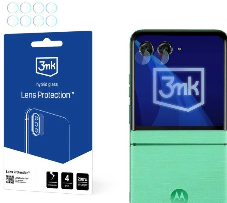 3Mk apsauga 3mk objektyvo apsauginis kameros stiklas, skirtas „Motorola Razr 60“