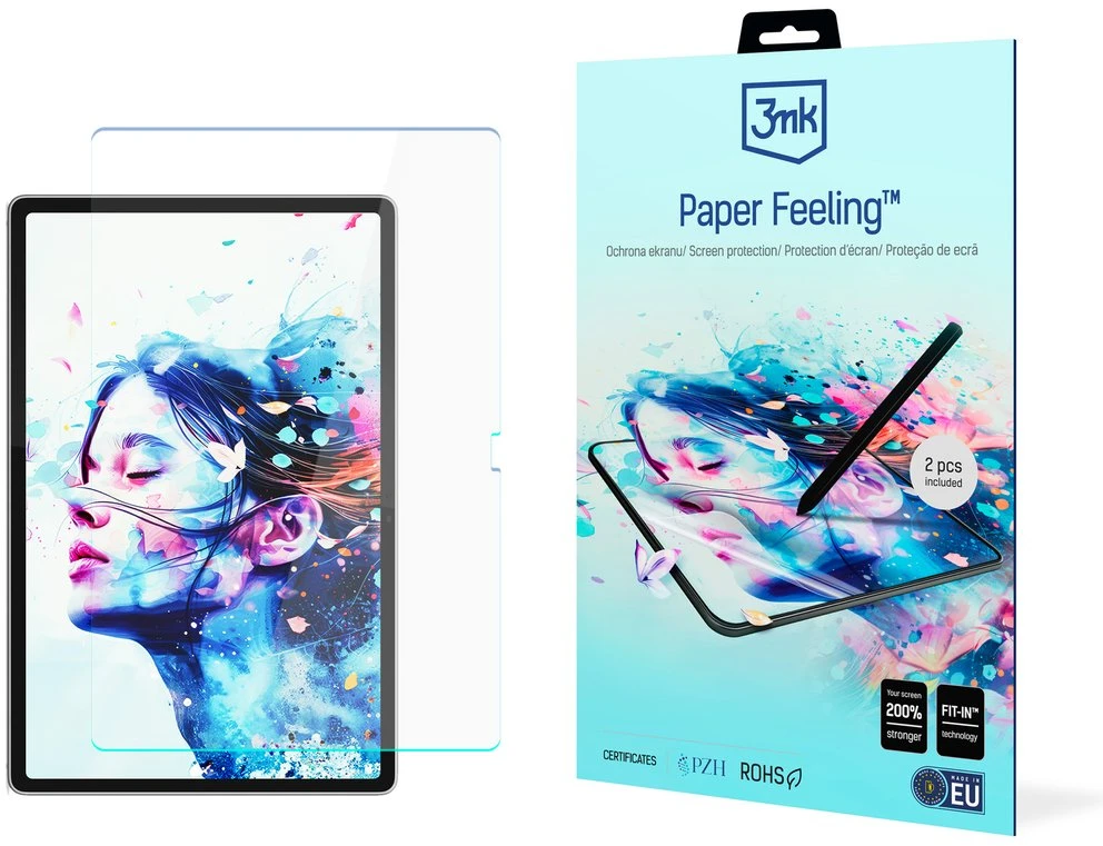 Nezatříděno 3Mk apsauga Lenovo Tab Plus Gen 2 (TB355FU) - iki 13" 3mk popieriaus pojūtis
