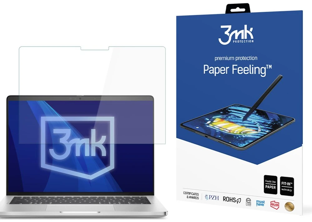 3Mk apsauga Dell Pro 14 Plus (2in1) - iki 15" 3mk popieriaus pojūtis