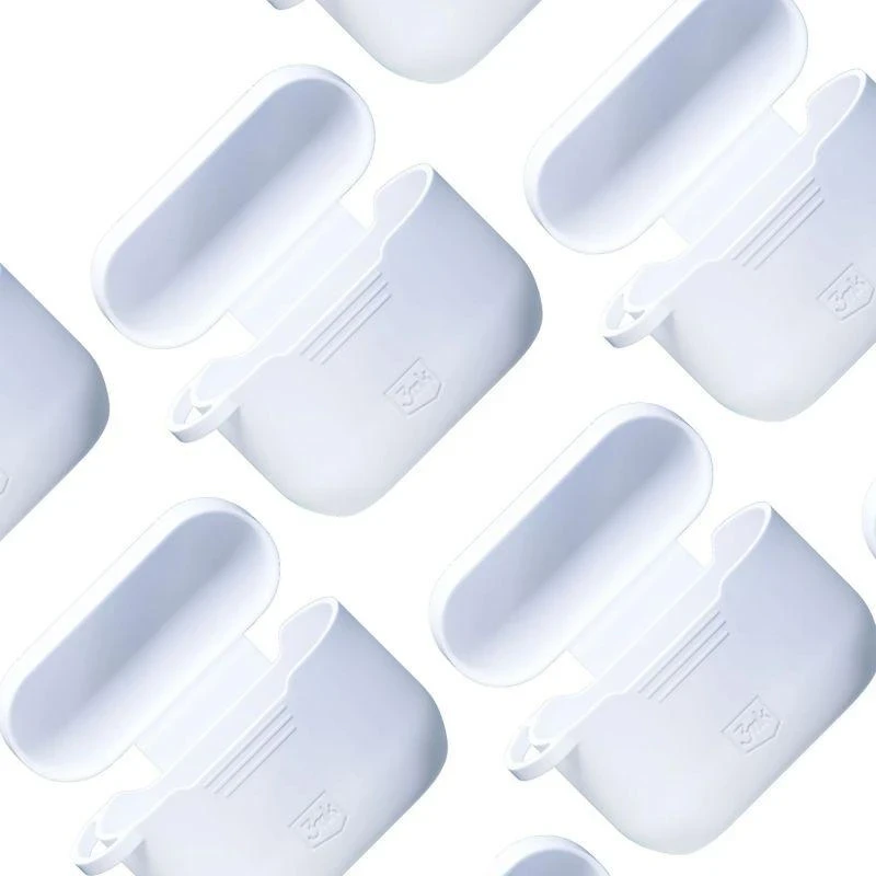 3mk Silikoninis dėklas AirPods skirtas AirPods Pro 3 - Baltas