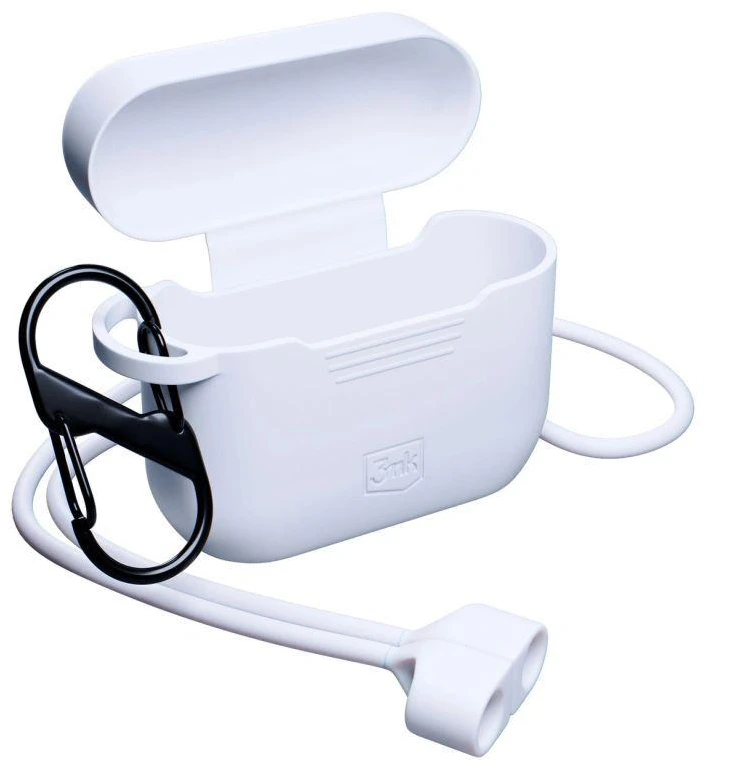 3mk Silikoninis dėklas AirPods skirtas AirPods Pro 3 - Baltas