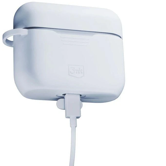 3mk Silikoninis dėklas AirPods skirtas AirPods Pro 3 - Baltas