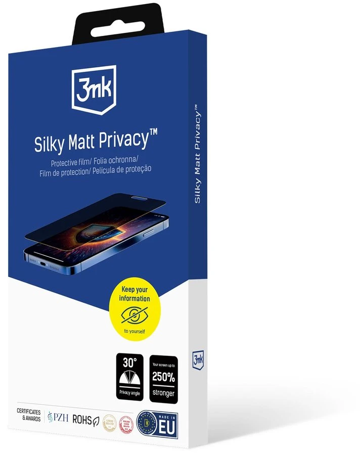 Nezatříděno 3Mk Protection 3mk Silky Matt Privacy™ privatumo plėvelė, skirta Oppo A5 Pro 5G