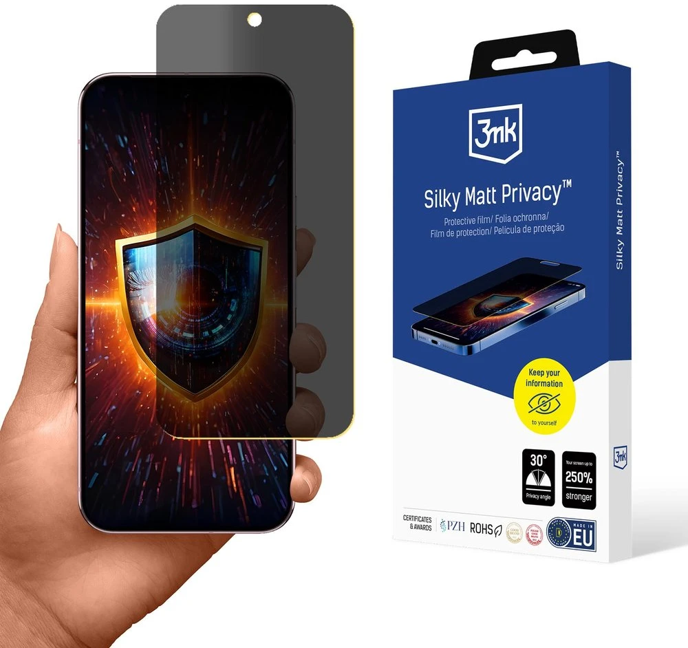 3Mk Protection Privatumo ekrano apsauga 3mk Silky Matt Privacy, skirta „Google Pixel 9 Pro XL“