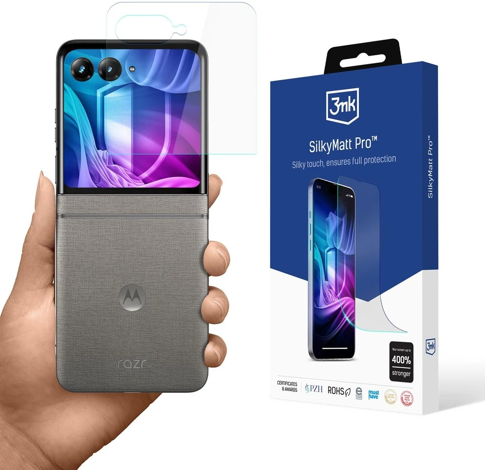 3Mk apsauga Motorola Razr 70 – 3mk Silky Matt Pro