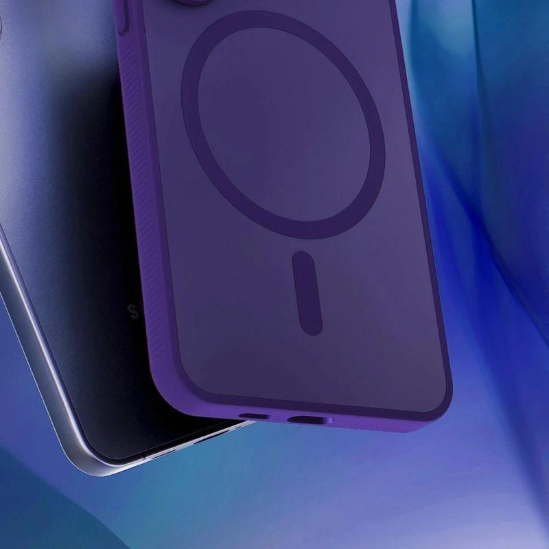 3mk Smoke MagCase dėklas iPhone 16 Pro, purpurinis