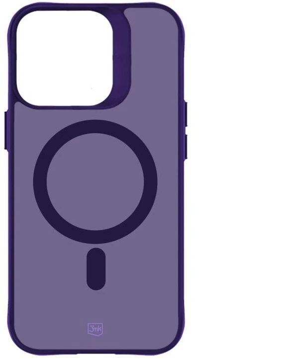 3mk Smoke MagCase dėklas iPhone 16 Pro, purpurinis