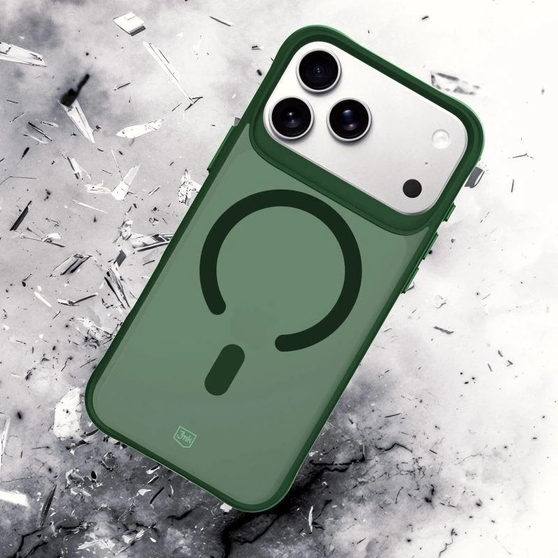 Nezatříděno 3mk Smoke MagCase dėklas iPhone 17 Pro Max, žalias
