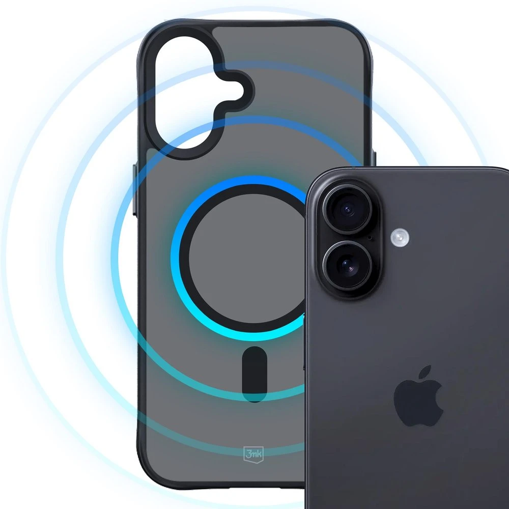 Dėklas 3MK Smoke MagCase skirtas Apple Apple iPhone 17
