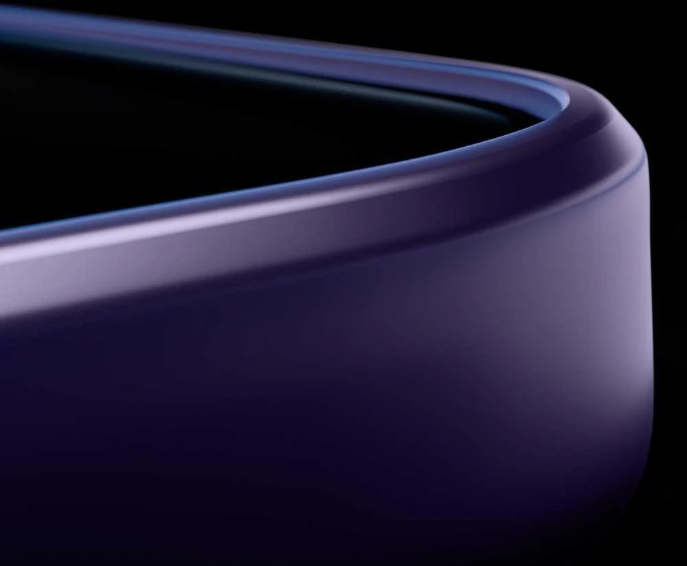 3mk Smoke MagCase dėklas iPhone Air, violetinis