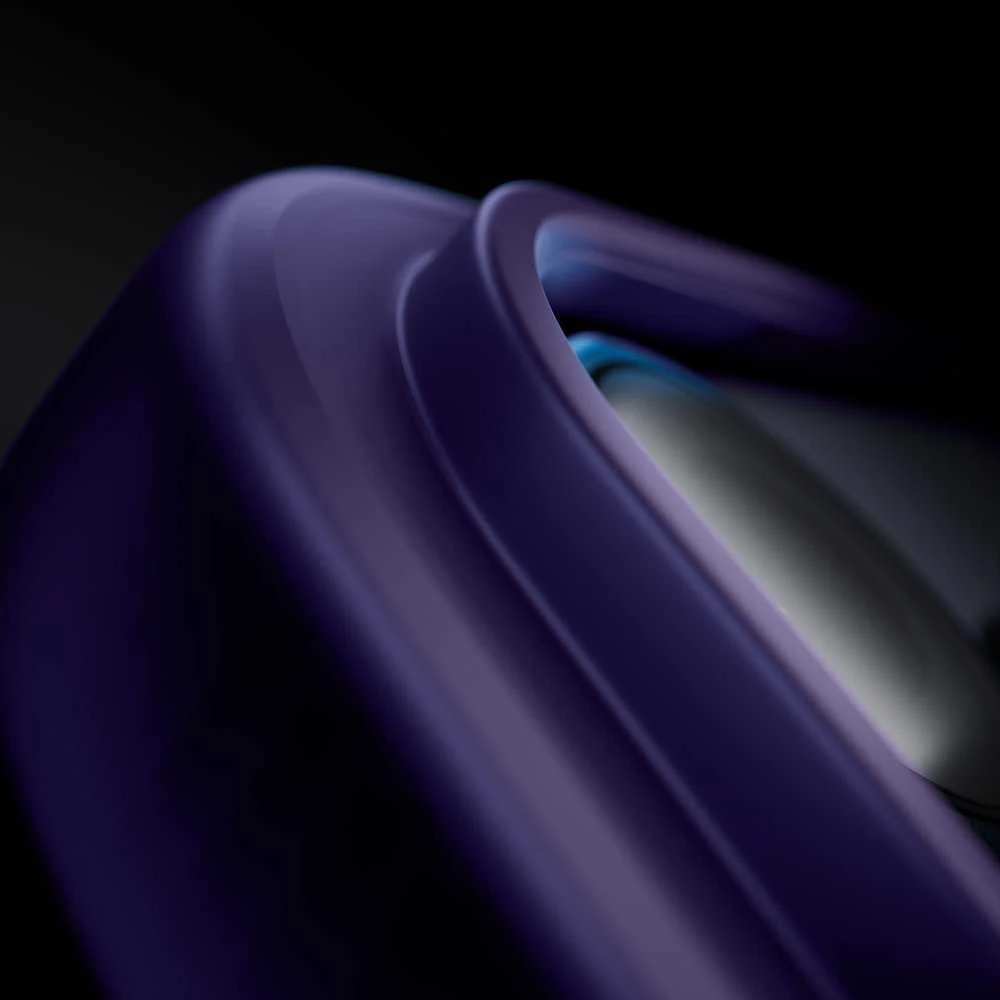 3mk Smoke MagCase dėklas iPhone Air, violetinis