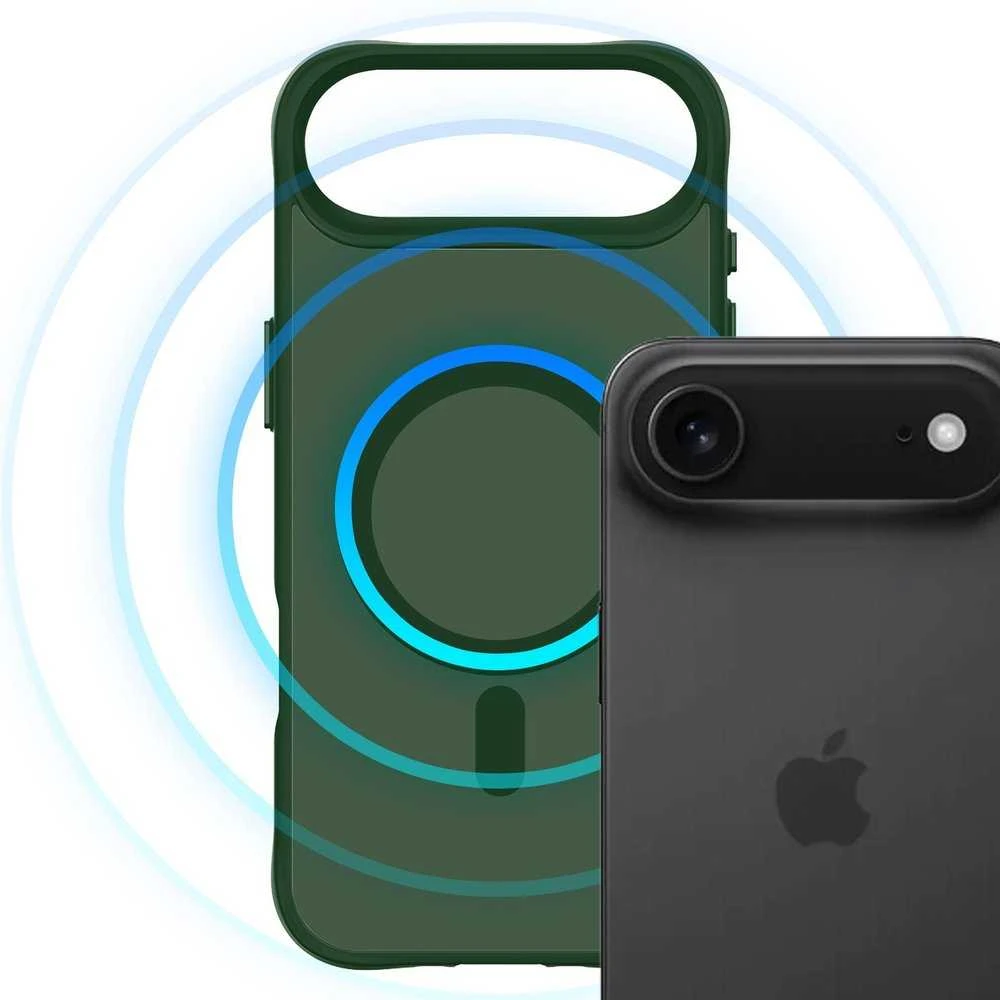 3mk Smoke MagCase dėklas iPhone Air – žalias