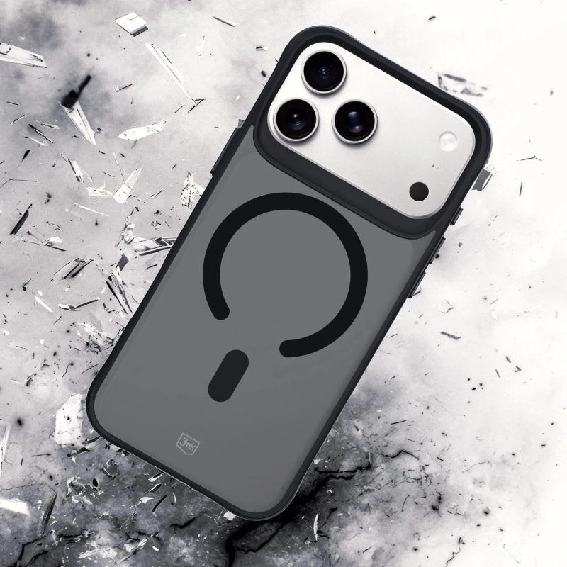 Dėklas 3MK Smoke MagCase skirtas Apple Apple iPhone 17 Pro