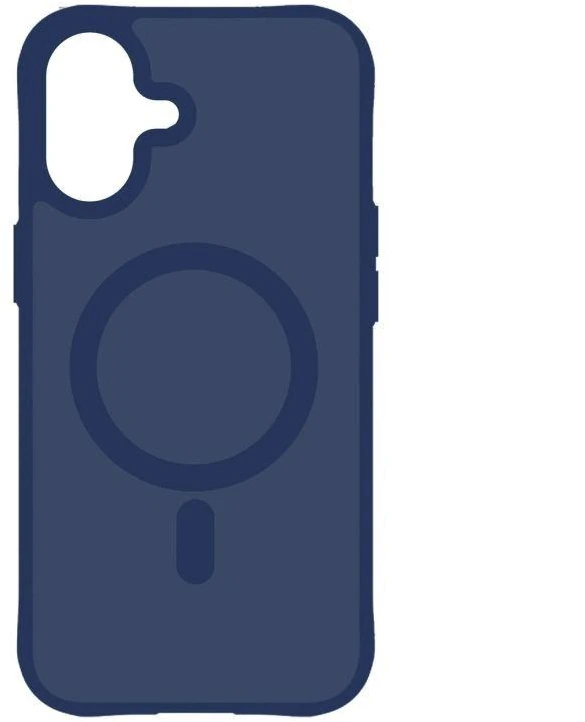 Dėklas 3Mk apsaugos 3mk dūmų spalvos „MagCase“, skirtas „iPhone 17“ – „Mėlyna-Translucent“