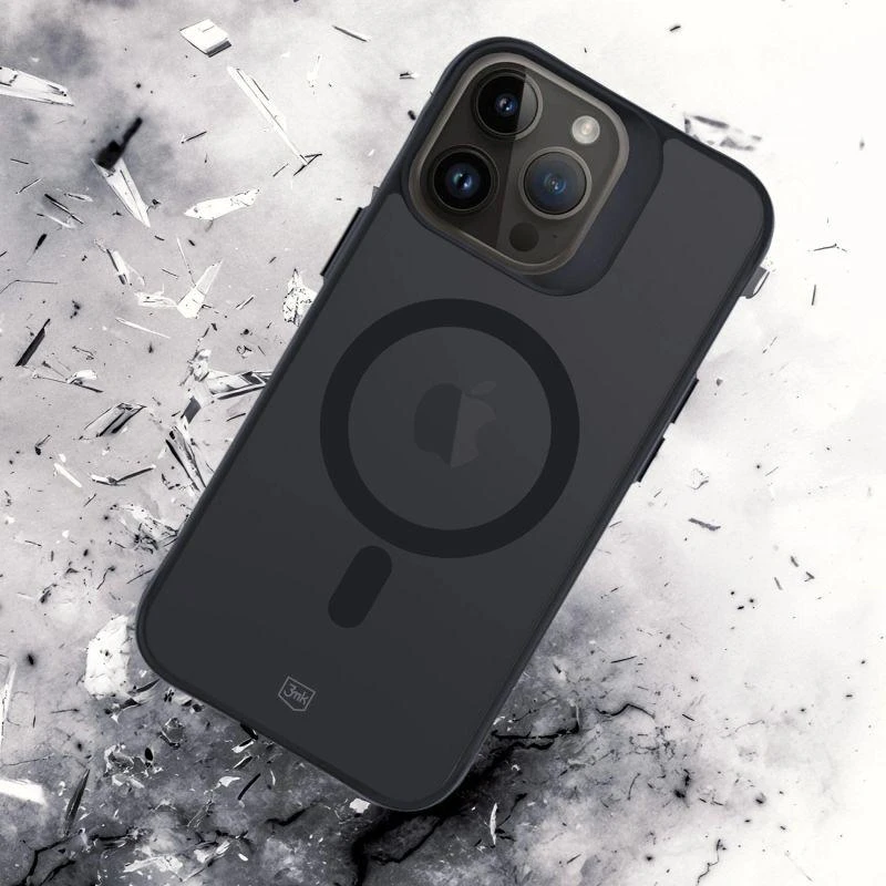 3mk Smoke MagCase with MagSafe Apple iPhone 14 Pro - Semi-dėklas telefonui skaidrus