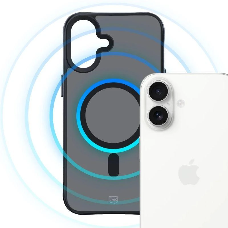 3MK Smoke MagDėklas Apple iPhone 16