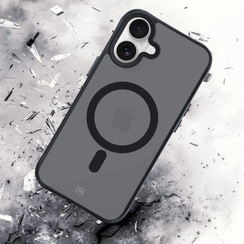 3MK Smoke MagDėklas Apple iPhone 16