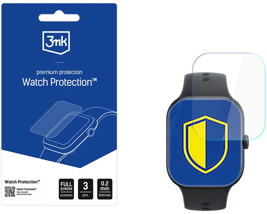 3Mk apsauga 3mk laikrodžio apsauga ARC išmaniojo laikrodžio ekrano apsauga, skirta „Vivo Watch GT2“