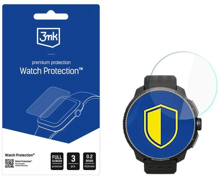3Mk Protection Išmanusis laikrodis su ekrano apsauga 3mk Laikrodžio apsauga FlexibleGlass, skirta Suunto Race All (49mm)