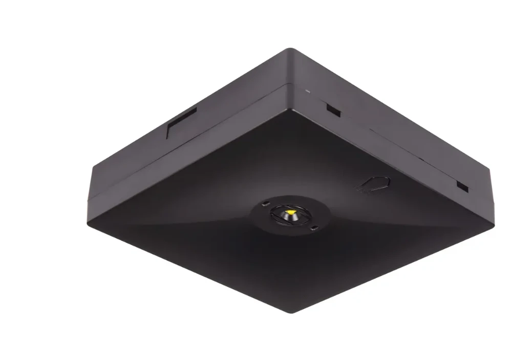 3W avarinis šviestuvas STARLET QUAD SOH 350 NM 2H AT, juodas