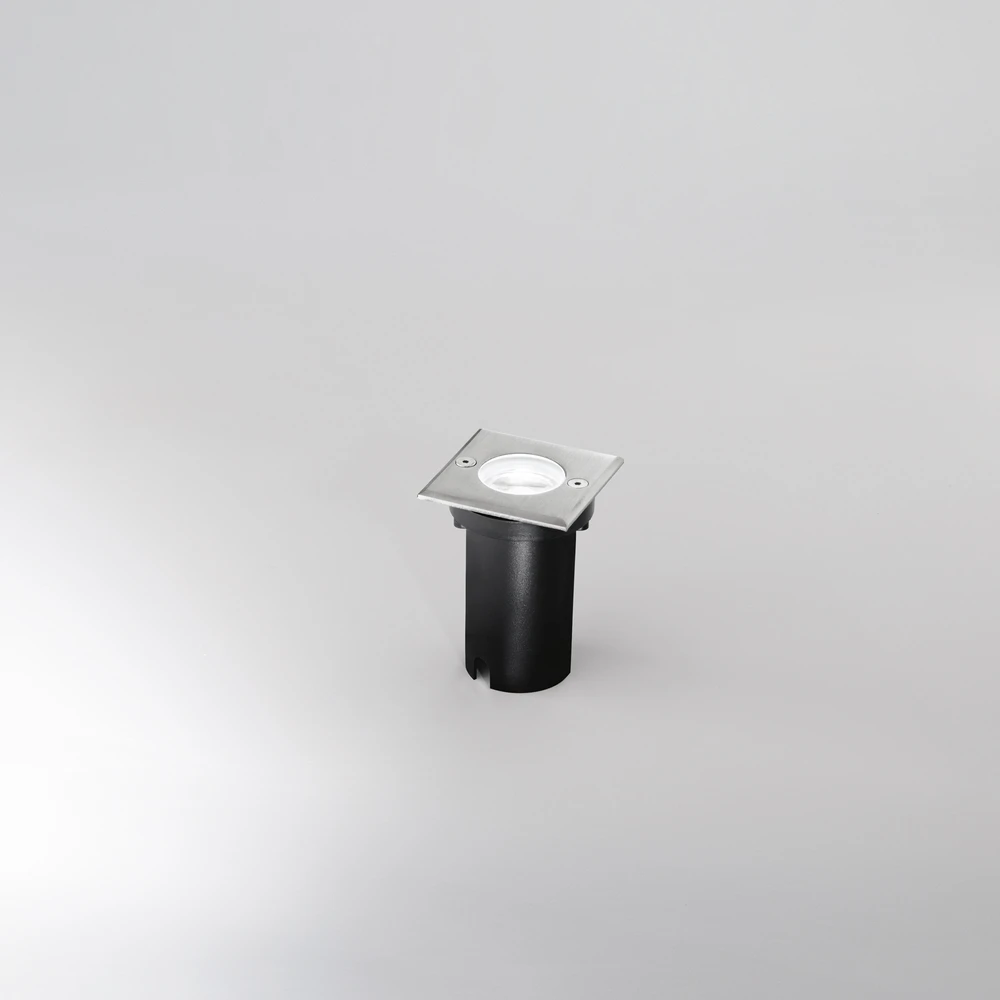 3W LED įleidžiamas į grindinį šviestuvas WALK, nikelio sp., 3000K, IP67