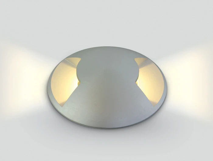 3W LED įleidžiamas į žemę šviestuvas, aliuminio sp., 3000K, 69016/W