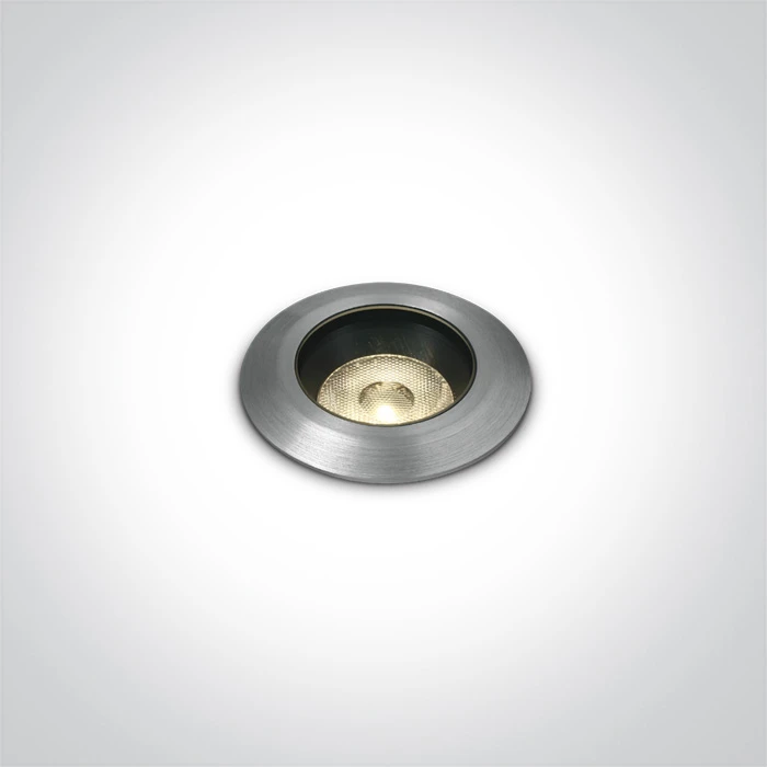 3W LED įleidžiamas į žemę šviestuvas, aliuminio sp., 3000K, 69056A/W