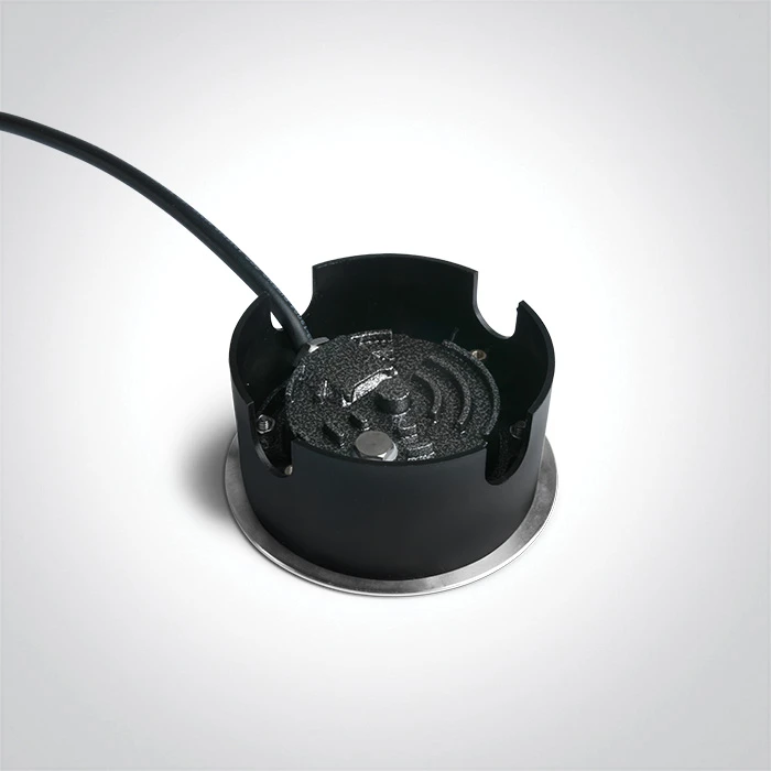 3W LED įleidžiamas į žemę šviestuvas, plieno sp., 3000K, IP67, dimeriuojamas, 69076A/W