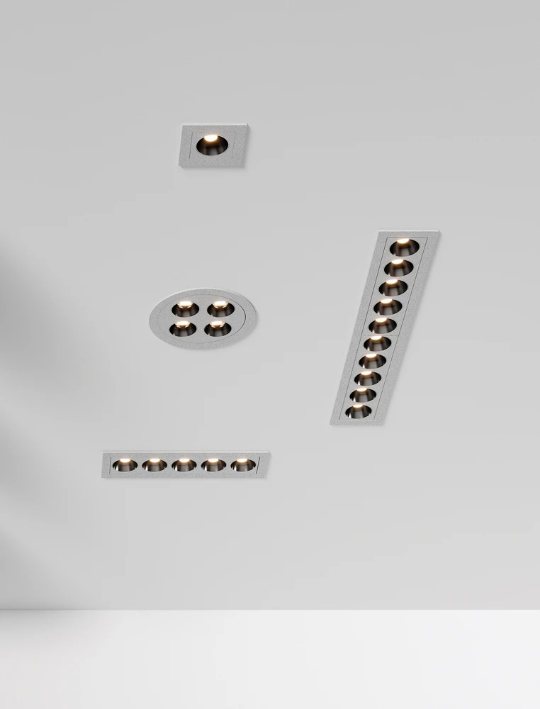 3W LED įleidžiamas šviestuvas INVISIBLE, baltas, 3000K, E3980300B