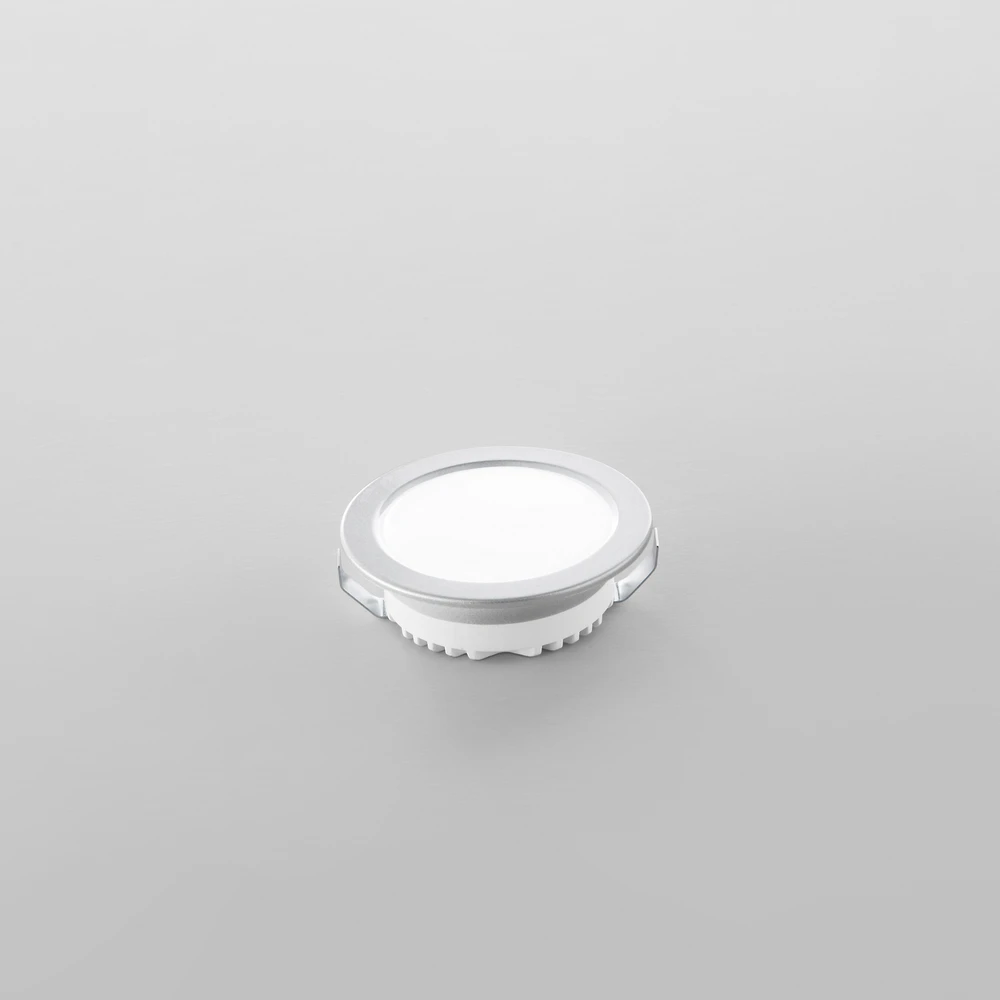 3W LED įleidžiamas šviestuvas NEMO, sidabro sp., 4000K, IP44