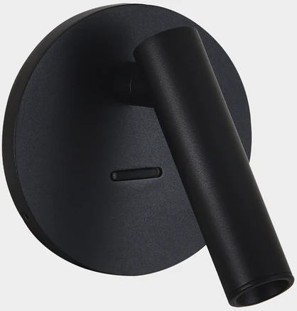 3W LED įleidžiamo montavimo sieninis šviestuvas ATRIA MINI, juodas, 3000K, E3925100N