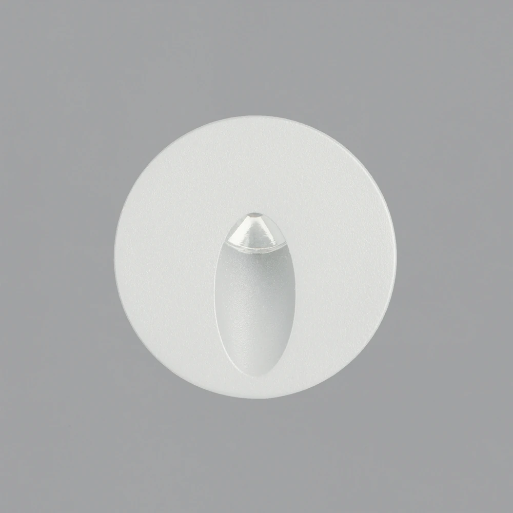 3W LED įleidžiamo montavimo sieninis šviestuvas ORION, baltas, 2700K, IP65, E2063090B