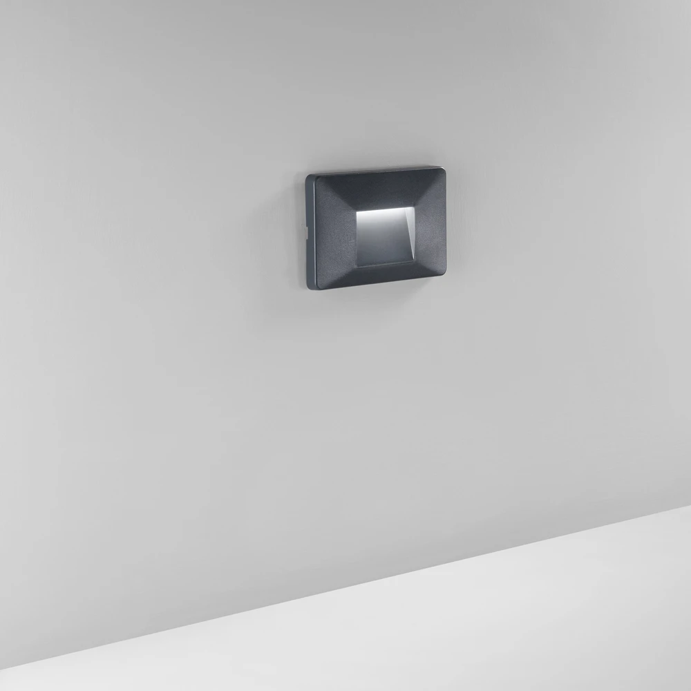 3W LED lauko įleidžiamas šviestuvas BREEN, antracito sp., CCT, IP65