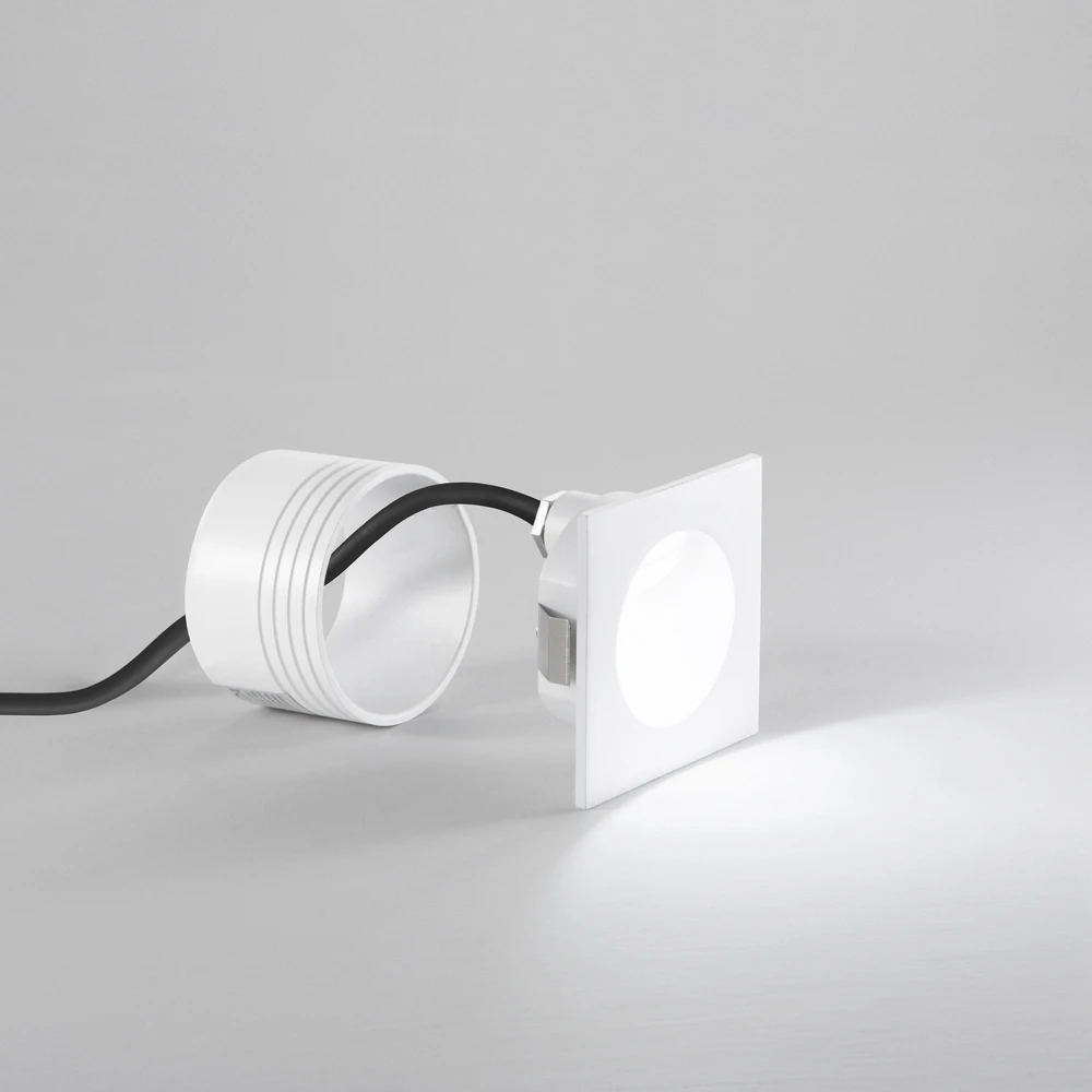 3W LED lauko įleidžiamas šviestuvas ONYX, baltas, 4000K, IP54