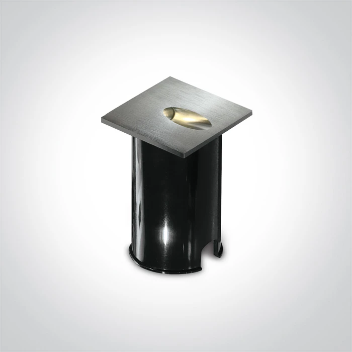 3W LED sieninis šviestuvas, aliuminio sp., 3000K, 68032/AL/W