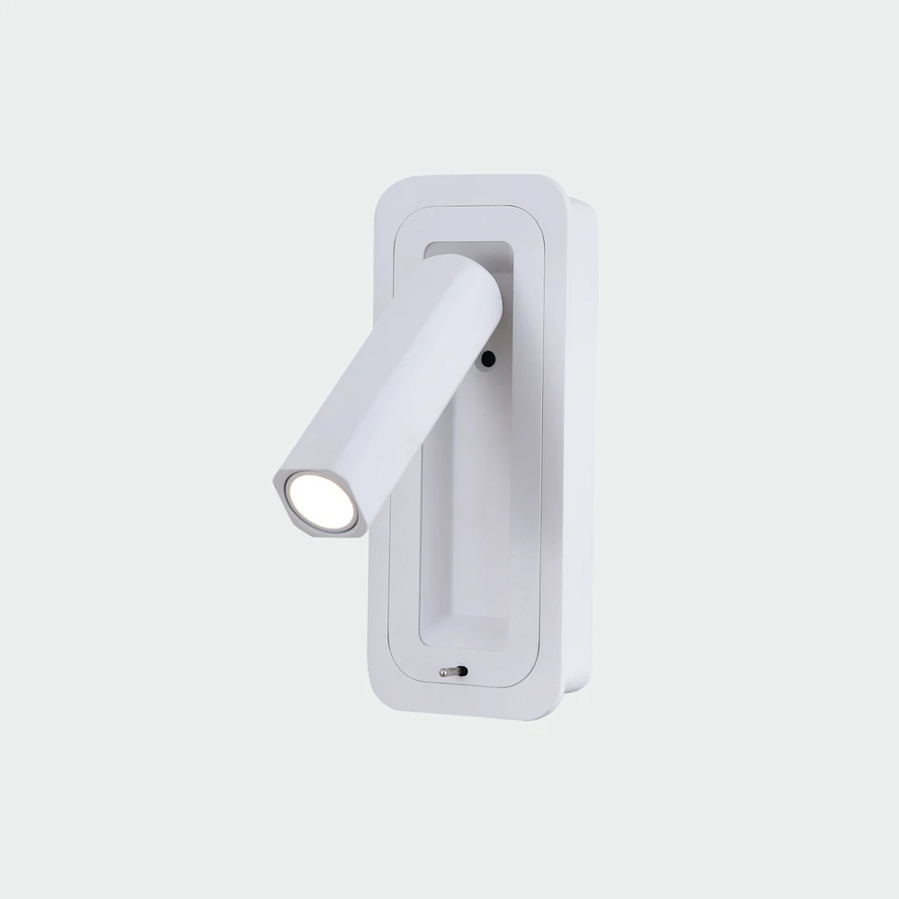 3W LED sieninis šviestuvas BOHEME, baltas, 3000K, A3826000B