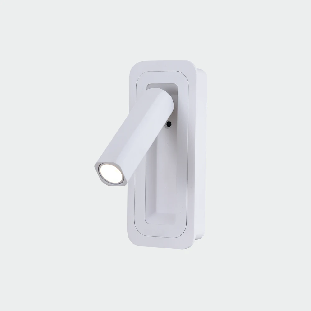 3W LED sieninis šviestuvas BOHEME, baltas, 3000K, A3826001B