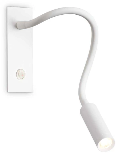 Ideal Lux Sieninis šviestuvas Io Fi Bianco