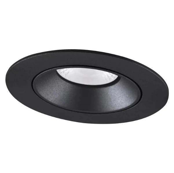Ledvance 4/6/8W LED įleidžiamas šviestuvas, juodas, 2700K, dimeriuojamas, reguliuojamas