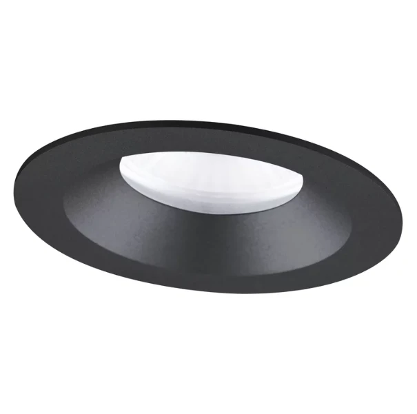 Ledvance 4/6/8W LED įleidžiamas šviestuvas, juodas, 3000K, IP44, dimeriuojamas