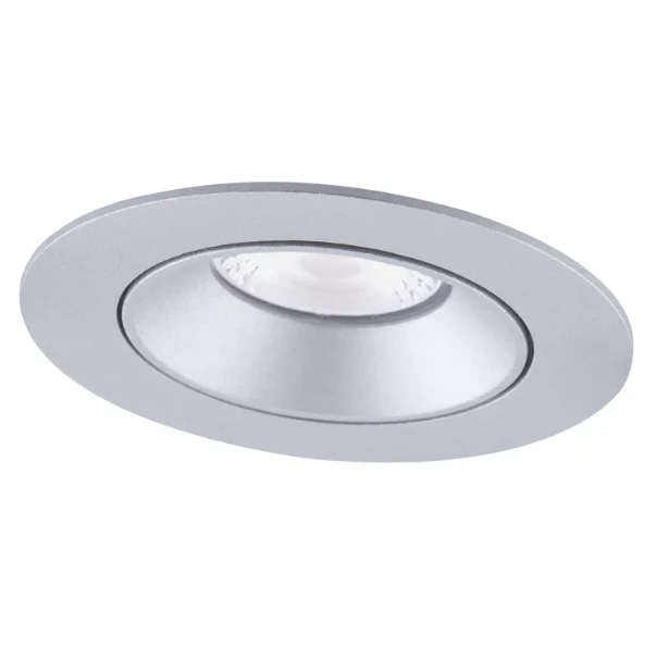Ledvance 4/6/8W LED įleidžiamas šviestuvas, sidabro sp., 3000K, dimeriuojamas, reguliuojamas