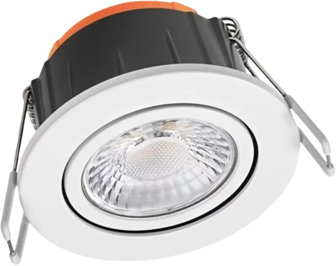 Ledvance 4-6W LED įleidžiamas pakreipiamas šviestuvas COMBO ADJUST, baltas, 2700/3000/4000K, IP65, dimeriuojamas