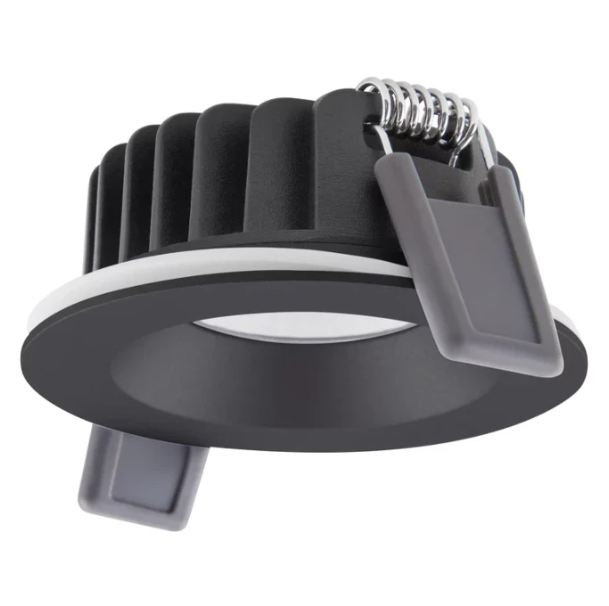 Ledvance 4/6W LED įleidžiamas šviestuvas SP AIR FIX, juodas, 3000K, IP65, dimeriuojamas