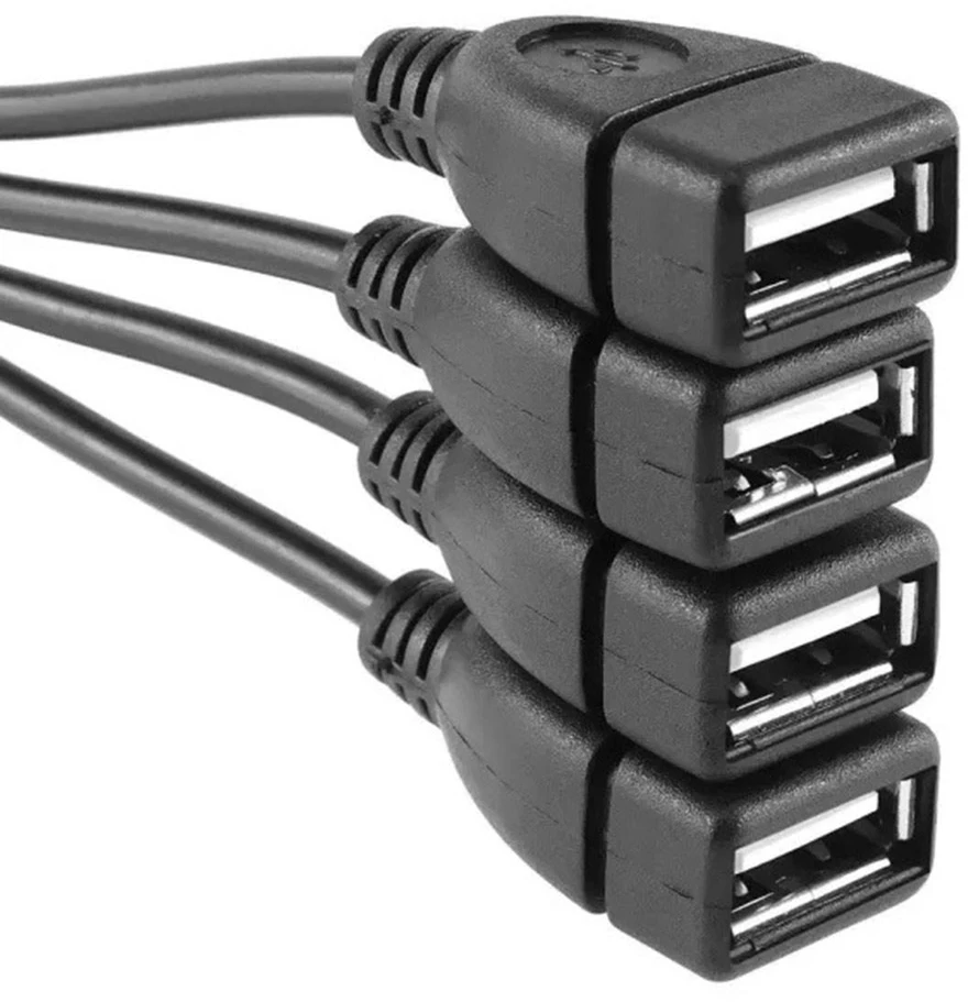 ATL 4 prievadų USB šakotuvas