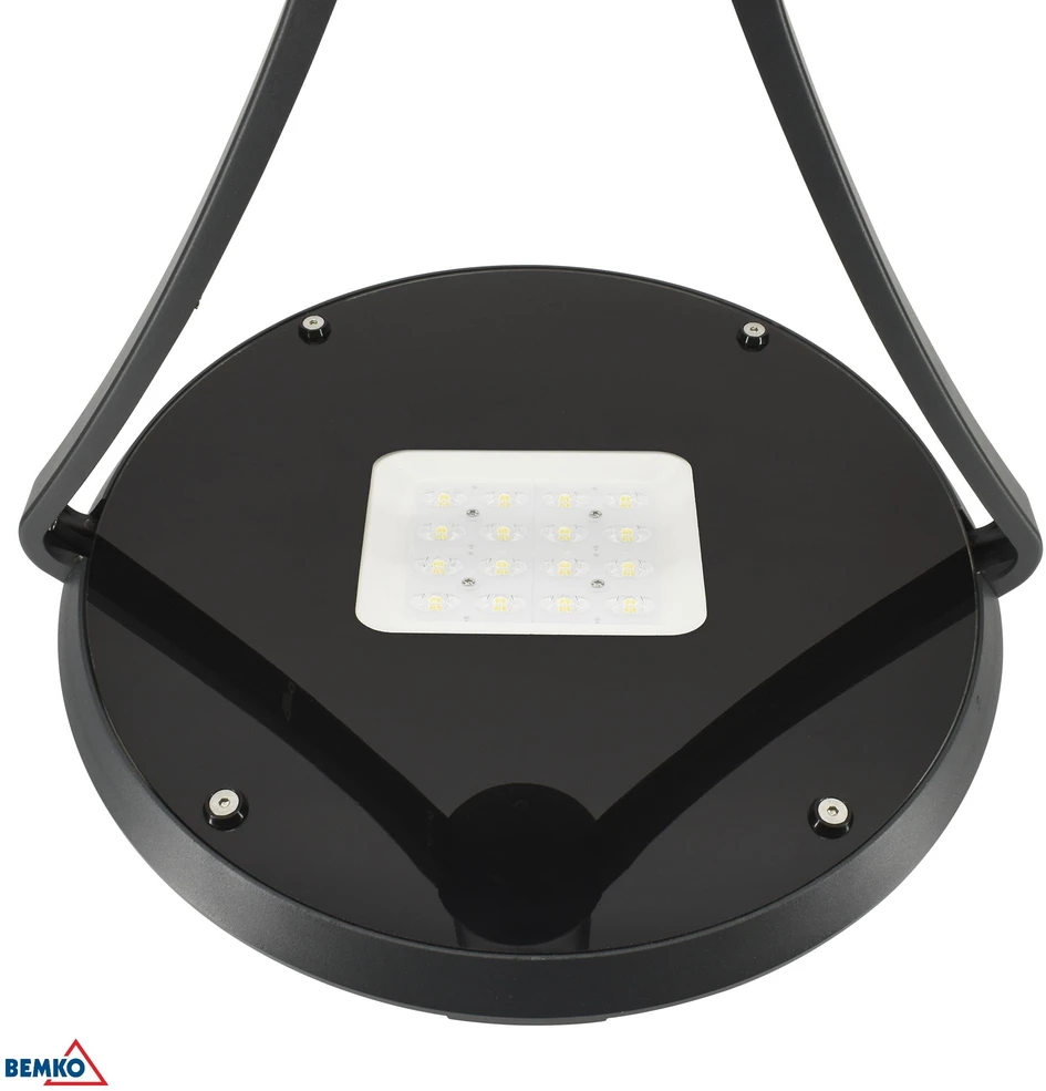 Bemko 40W LED gatvės šviestuvas IBERIS, antracito pilkos sp., 4000K, IP66