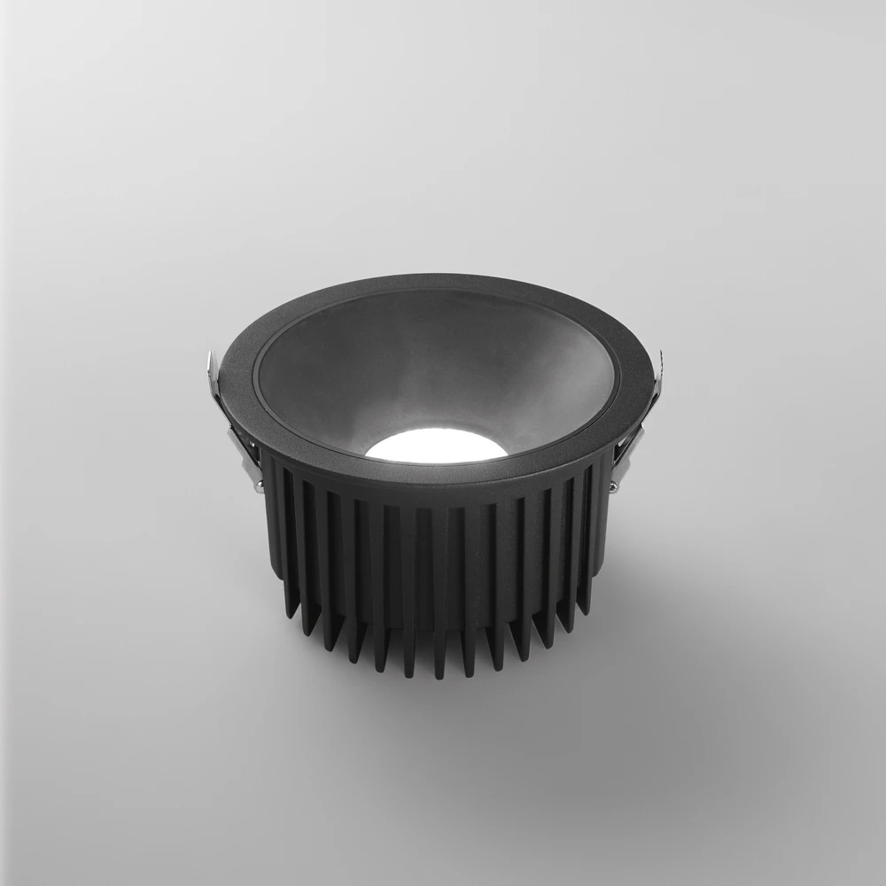 40W LED lauko įleidžiamas šviestuvas QUANTUM, juodas, CCT, IP44